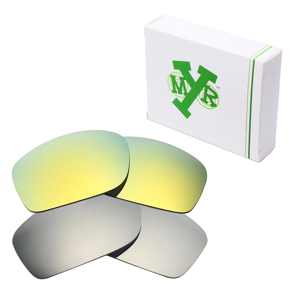 2 Pairs Mryok POLARIZED Replacement Lenses for Oakley Fives Squared Sunglasses Silver Titanium & 24K Gold
2 Pairs Mryok POLARIZED Replacement Lenses for Oakley Fives Squared Sunglasses Silver Titanium & 24K Gold