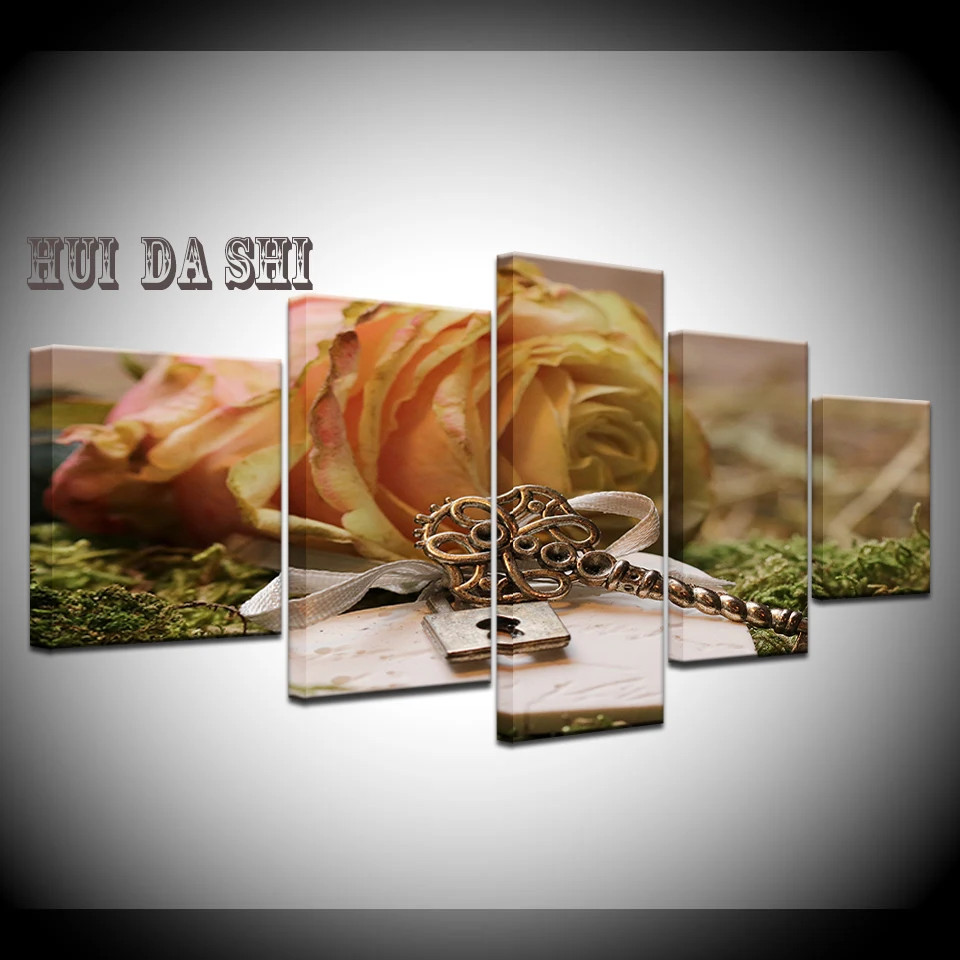 Modular Painting Wall Art Frame 5 Panel Yellow Rose Poster Artwork Canvas Print For Living Room Modern Home Decor Artwork
Modular Painting Wall Art Frame 5 Panel Yellow Rose Poster Artwork Canvas Print For Living Room Modern Home Decor Artwork