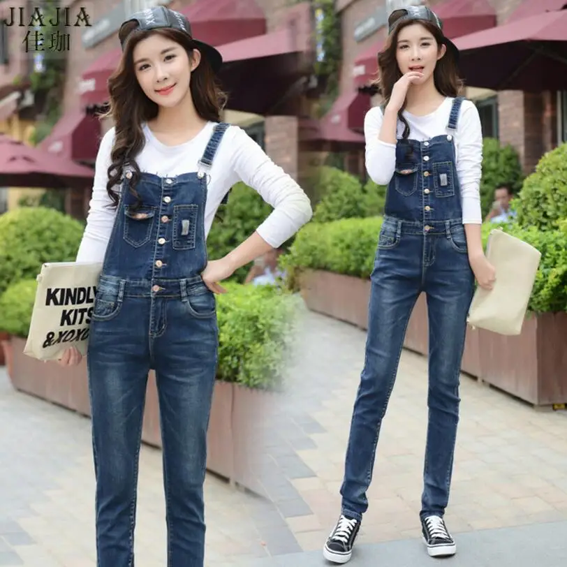 2018 Spring Jeans Women Jumpsuit Denim Romper Overalls Casual Long Trousers Slim Basic Denim Pants Rompers Female s1730
2018 Spring Jeans Women Jumpsuit Denim Romper Overalls Casual Long Trousers Slim Basic Denim Pants Rompers Female s1730