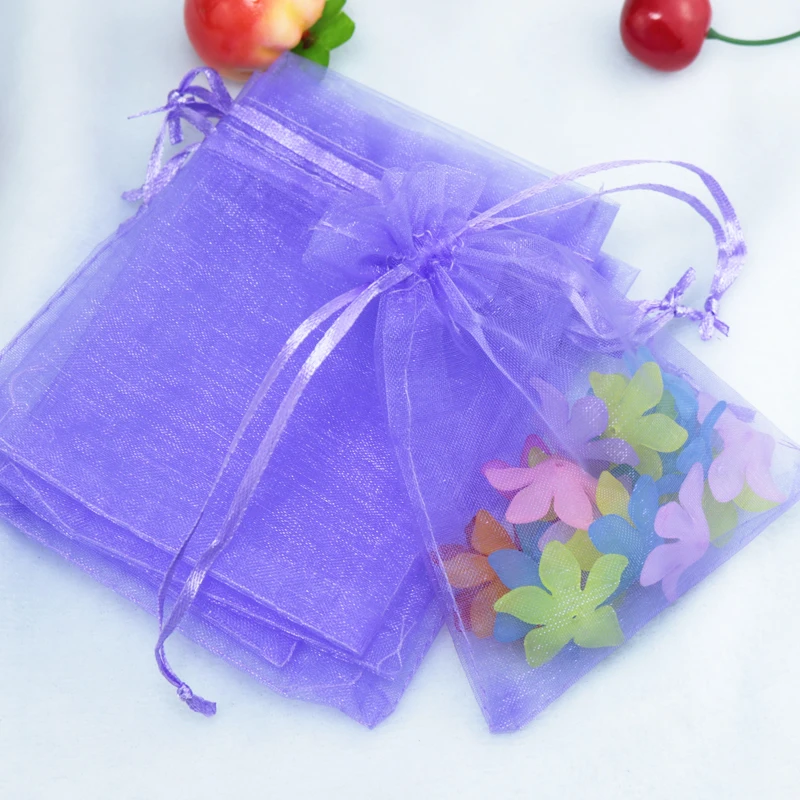 Wholesale 100pcs/lot Purple Organza Bag 17x23cm Party Wedding Favor Christmas Gift Bag Candy Jewelry Packaging Bags Pouches
Wholesale 100pcs/lot Purple Organza Bag 17x23cm Party Wedding Favor Christmas Gift Bag Candy Jewelry Packaging Bags Pouches