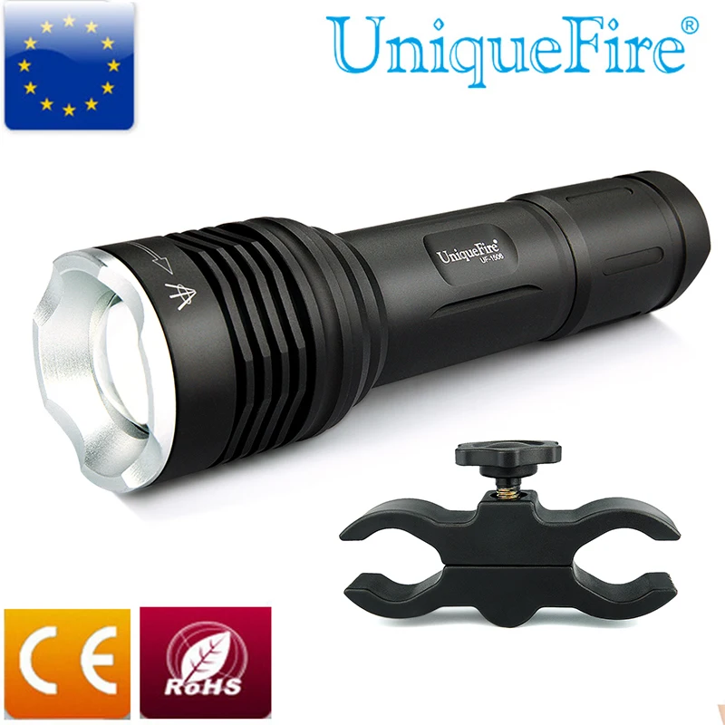 UniqueFire Outdoor Hunting Mini Flashlight UF-1506 IR940nm Focusing Led Flashlight Shooting Torch Illuminated+Scope Mount
UniqueFire Outdoor Hunting Mini Flashlight UF-1506 IR940nm Focusing Led Flashlight Shooting Torch Illuminated+Scope Mount