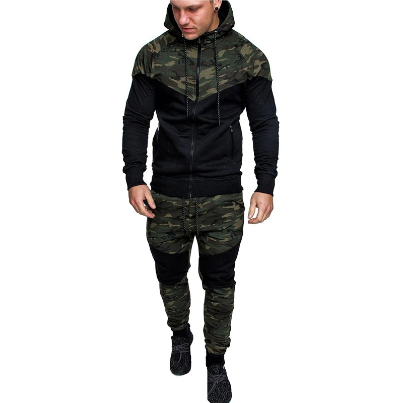 ZOGAA Men Tracksuits Spring Summer New Sweatsuit Hooded Camouflage Sweatshirt Pants 2 Piece Pant with Tops Sets Man Tracksuit
ZOGAA Men Tracksuits Spring Summer New Sweatsuit Hooded Camouflage Sweatshirt Pants 2 Piece Pant with Tops Sets Man Tracksuit