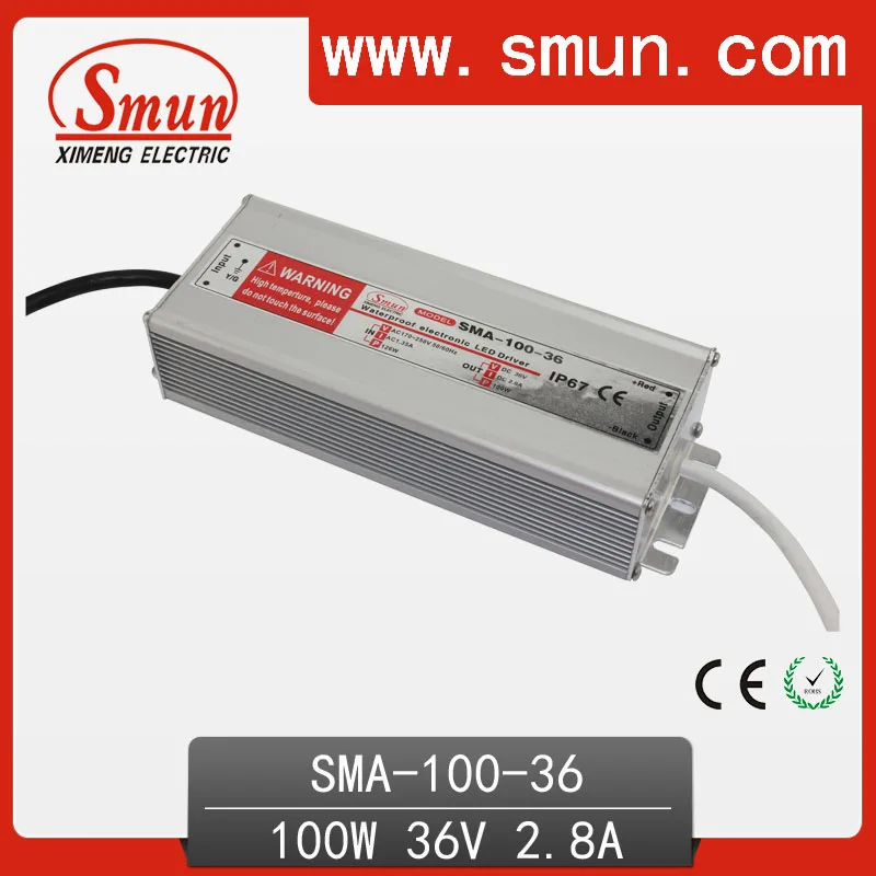 100W18-36v 3A постоянный ток водонепроницаемый IP67 Светодиодный драйвер импульсный источник питания для светодиодной полосы света CE ROHS 1 год гара...
100W18-36v 3A постоянный ток водонепроницаемый IP67 Светодиодный драйвер импульсный источник питания для светодиодной полосы света CE ROHS 1 год гара...