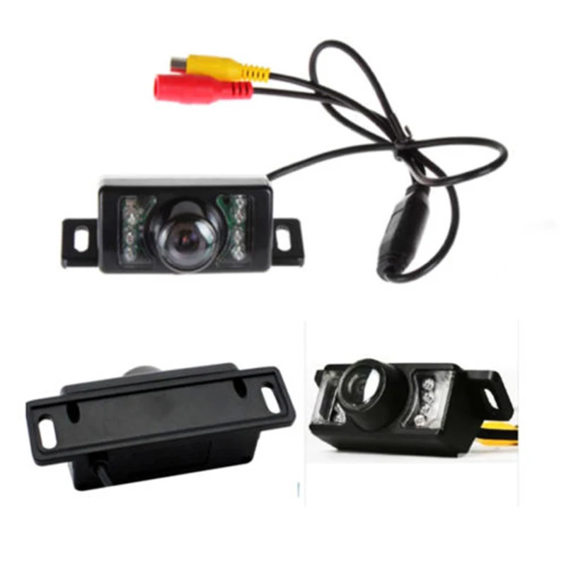 Auto Accessory Waterproof 7 IR Night Vision Car Rearview Camera Short License Plate Reverse Back Rear View for Cars | Автомобили и