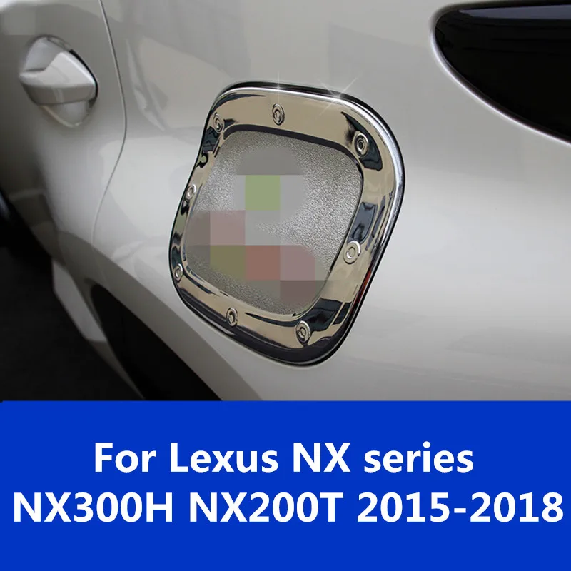 Для Lexus NX series NX300H NX200T 2015 2018 новейший ABS хромированный топливный бак крышка