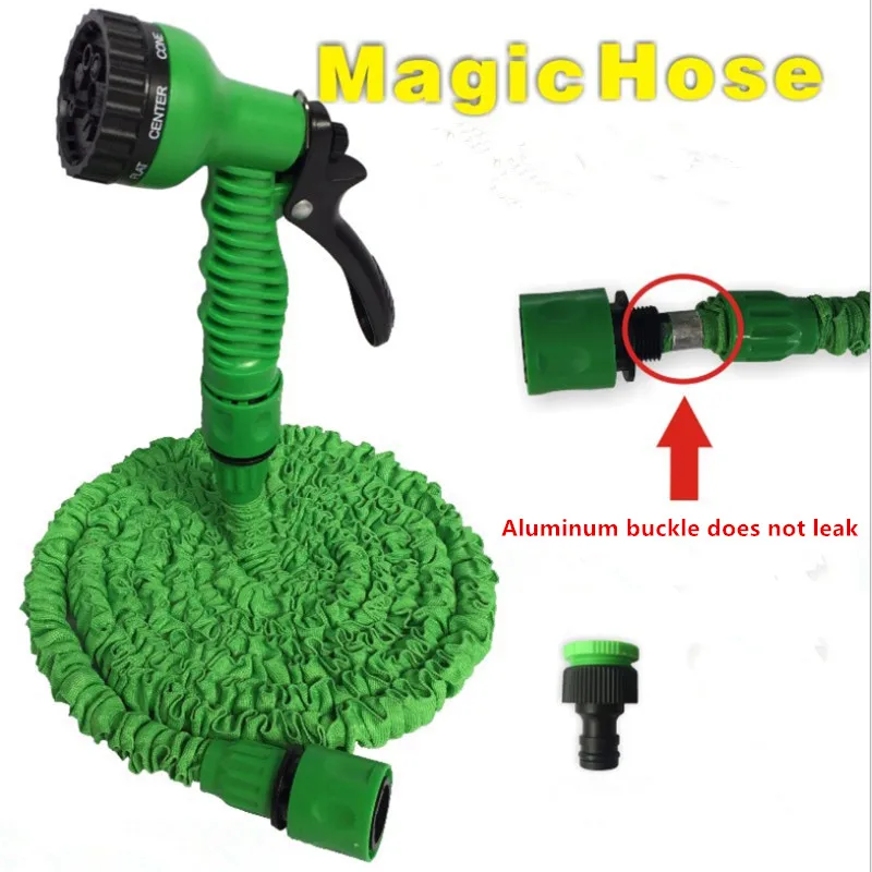 25-100FT Expandable Garden Hose Flexible Garden Water Hose for Car Hose Pipe Watering Connector With Spray Gun
25-100FT Expandable Garden Hose Flexible Garden Water Hose for Car Hose Pipe Watering Connector With Spray Gun