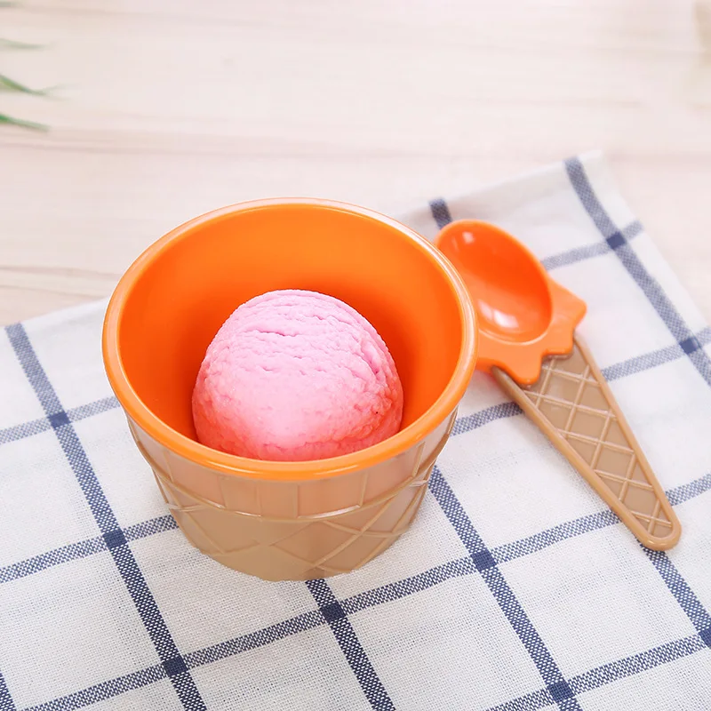 Креативный поднос для десерта мини-миска в форме мороженого миска конфетных