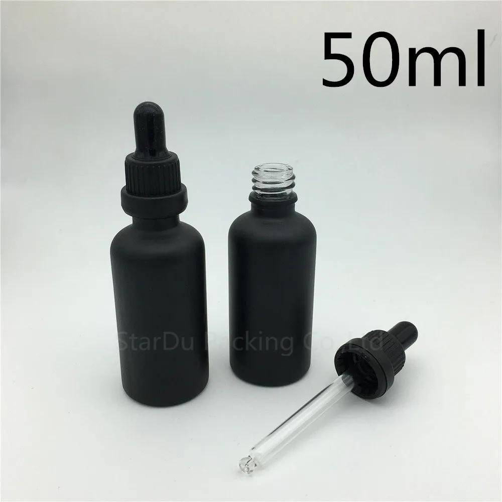 12pcs 50ml Black Frosted Glass Essential Oil Bottle With Black Tamper Evident Ring Dropper Glass Perfume Bottle
12pcs 50ml Black Frosted Glass Essential Oil Bottle With Black Tamper Evident Ring Dropper Glass Perfume Bottle