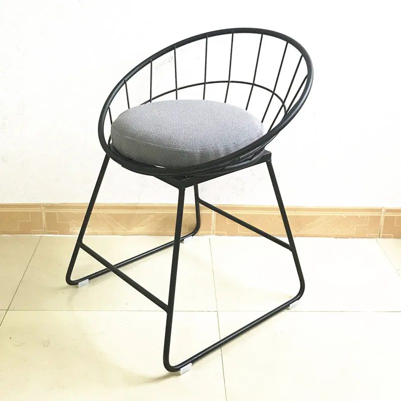Louis Модные Простые барные стулья Железный барный стул золотой современные