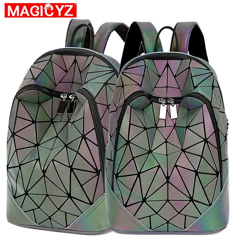 Laser Luminous Irregular Triangle Sequin Backpack for Women Holographic Rucksack Female Backbag For Teenage Girls school bag
Laser Luminous Irregular Triangle Sequin Backpack for Women Holographic Rucksack Female Backbag For Teenage Girls school bag