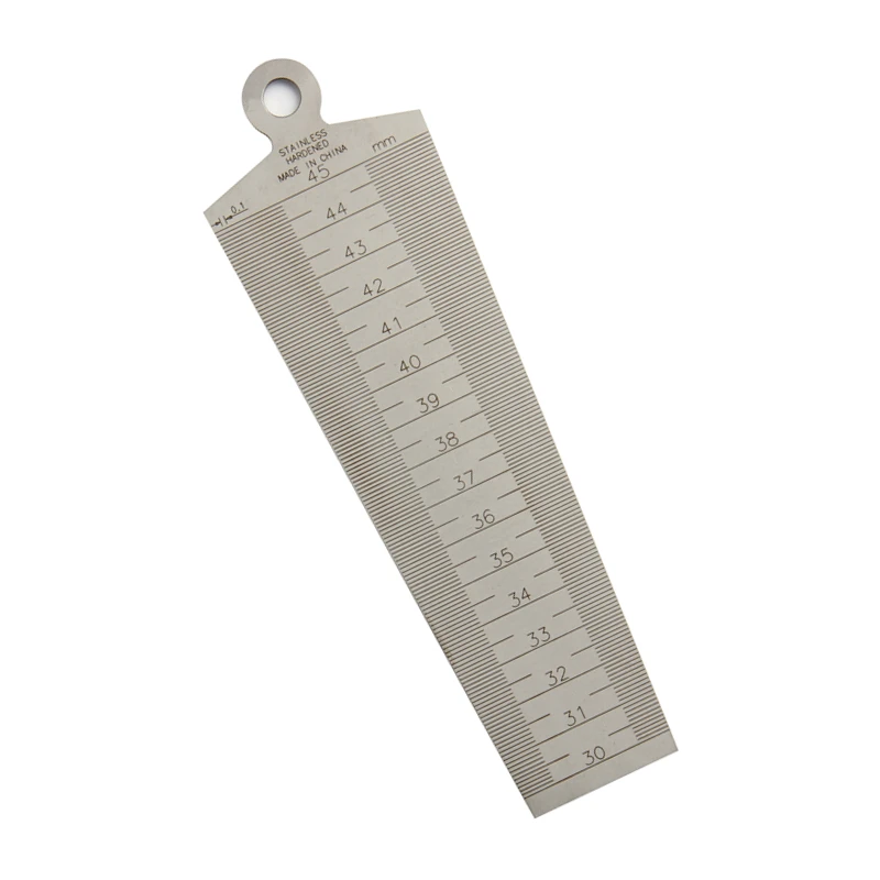 1 Pc 30-45mm/0.1mm Taper Gauge Gauge Feeler Gap Hole Laser Stainless Steel Metric Measuring Tools
1 Pc 30-45mm/0.1mm Taper Gauge Gauge Feeler Gap Hole Laser Stainless Steel Metric Measuring Tools