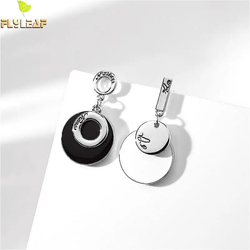 Flyleaf Handmade Platinum Plated Asymmetry Drop Earrings For Women Round Circle Dangle Statement Earings Fashion Jewelry
Flyleaf Handmade Platinum Plated Asymmetry Drop Earrings For Women Round Circle Dangle Statement Earings Fashion Jewelry