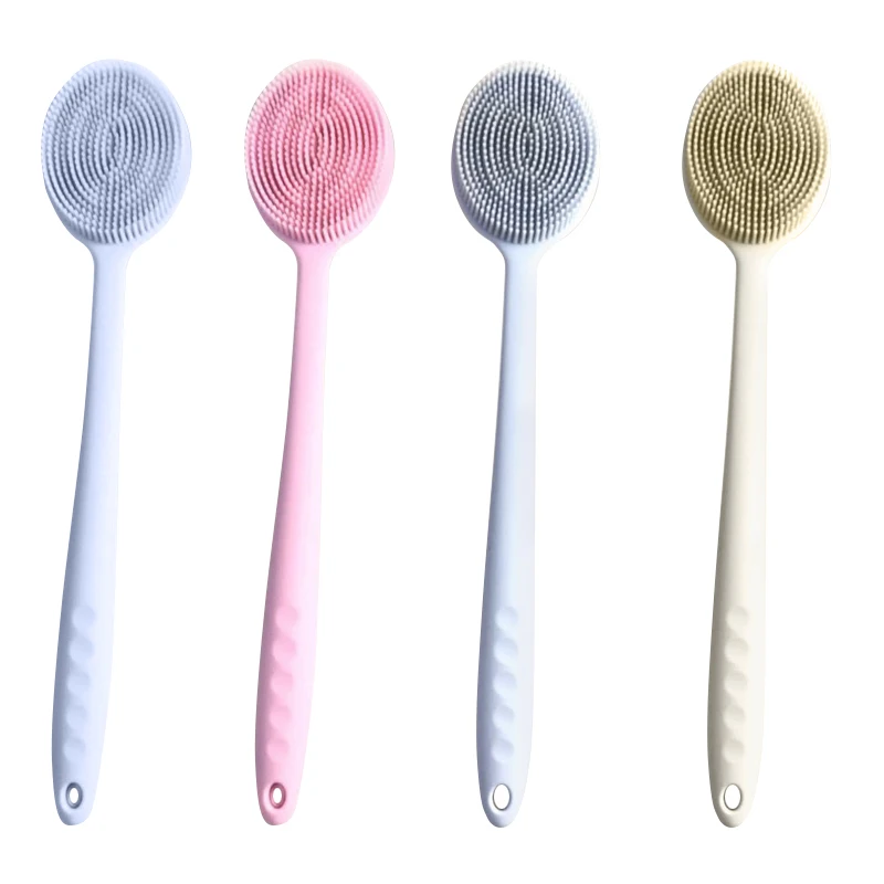 Silicone Body Brush for Dry Skin Brushing Back Scrubber Cleaning Massager Brushes Body for Bathroom Accessories Bathing
Silicone Body Brush for Dry Skin Brushing Back Scrubber Cleaning Massager Brushes Body for Bathroom Accessories Bathing