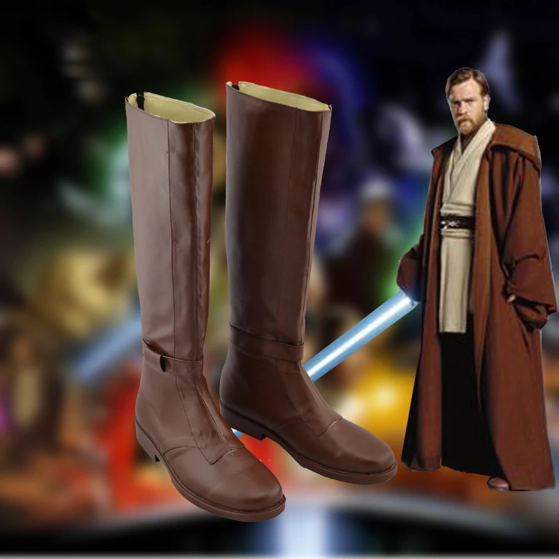 Star Wars Obi-Wan Jedi Kenobi shoes Cosplay Shoes Halloween cos boots Custom-made
Star Wars Obi-Wan Jedi Kenobi shoes Cosplay Shoes Halloween cos boots Custom-made
