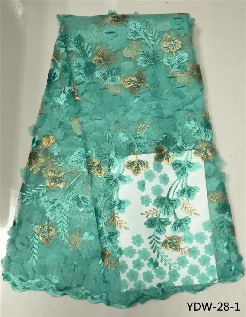 Lovely 3d flower pattern french lace fabric high quality african tulle net lace fabric 3d flower pattern for woman dress YDW-28
Lovely 3d flower pattern french lace fabric high quality african tulle net lace fabric 3d flower pattern for woman dress YDW-28