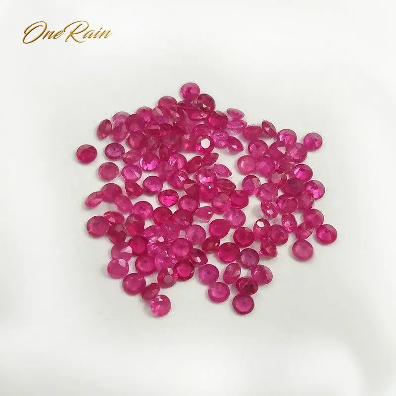 OneRain Loose Gemstone 1 PCS High Quality 1.75 MM Round Natural Ruby Stones DIY Decoration Jewelry Accessories Gifts Wholesale
OneRain Loose Gemstone 1 PCS High Quality 1.75 MM Round Natural Ruby Stones DIY Decoration Jewelry Accessories Gifts Wholesale