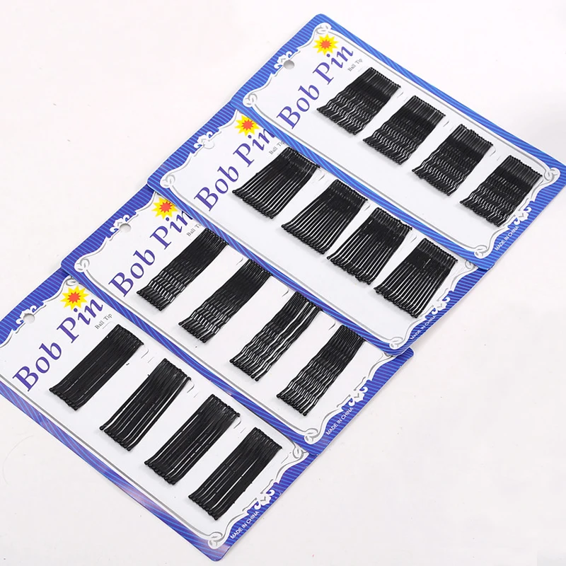Women Hair Accessories Simple Black Metal Flated and Waved Hair Bobby Clip 4.5cm 60Pcs/Pack Grip Hairpin 6cm 36Pcs/Pack Barrette
Women Hair Accessories Simple Black Metal Flated and Waved Hair Bobby Clip 4.5cm 60Pcs/Pack Grip Hairpin 6cm 36Pcs/Pack Barrette
