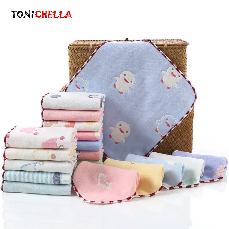 Baby Bibs Cotton Waterproof Newborns Soft Breathable Saliva Feeding Towel Infant Toddler Six Layers Gauze Burp Cloths CL5226
Baby Bibs Cotton Waterproof Newborns Soft Breathable Saliva Feeding Towel Infant Toddler Six Layers Gauze Burp Cloths CL5226