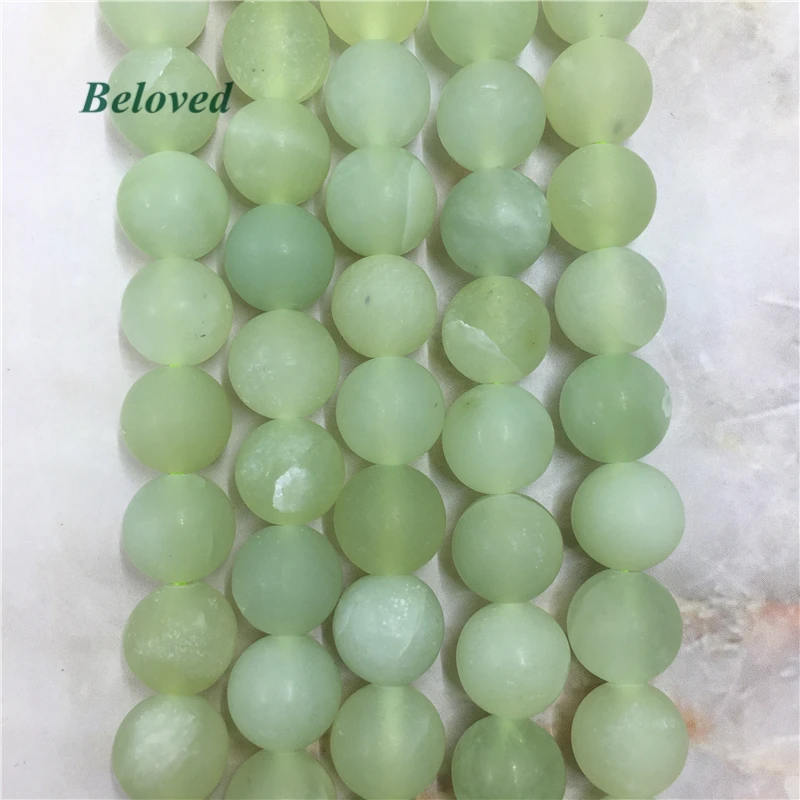 15.5" Round Matte Green New Jades Loose Beads, High Quality Frosted Jades Jewelry Making Ball Beads, BG18099
15.5" Round Matte Green New Jades Loose Beads, High Quality Frosted Jades Jewelry Making Ball Beads, BG18099