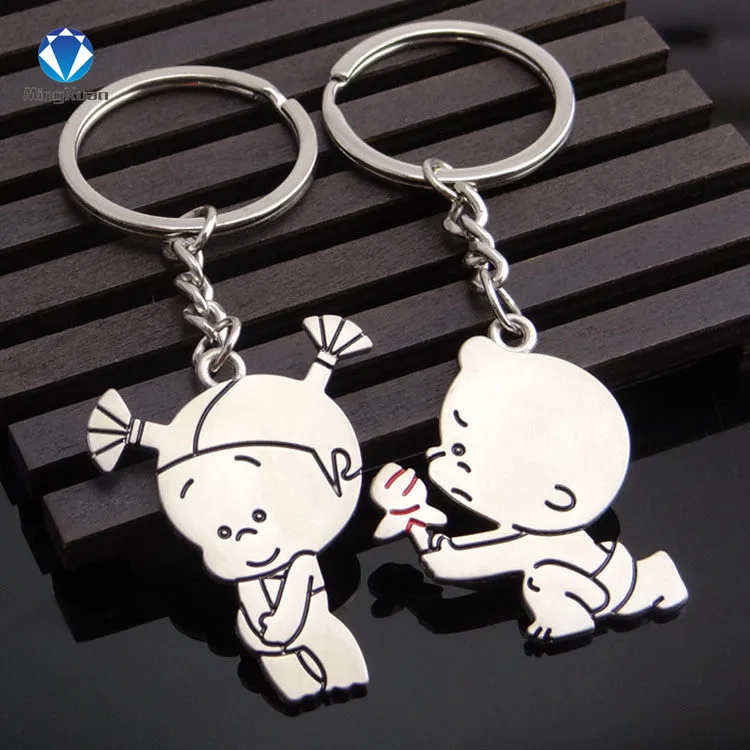 5Pairs Couple Keychain Girl/Boy Key Ring Silver Plated Lovers Love Key Chain Souvenirs Valentine's Day Gift Keychain Wholesale
5Pairs Couple Keychain Girl/Boy Key Ring Silver Plated Lovers Love Key Chain Souvenirs Valentine's Day Gift Keychain Wholesale