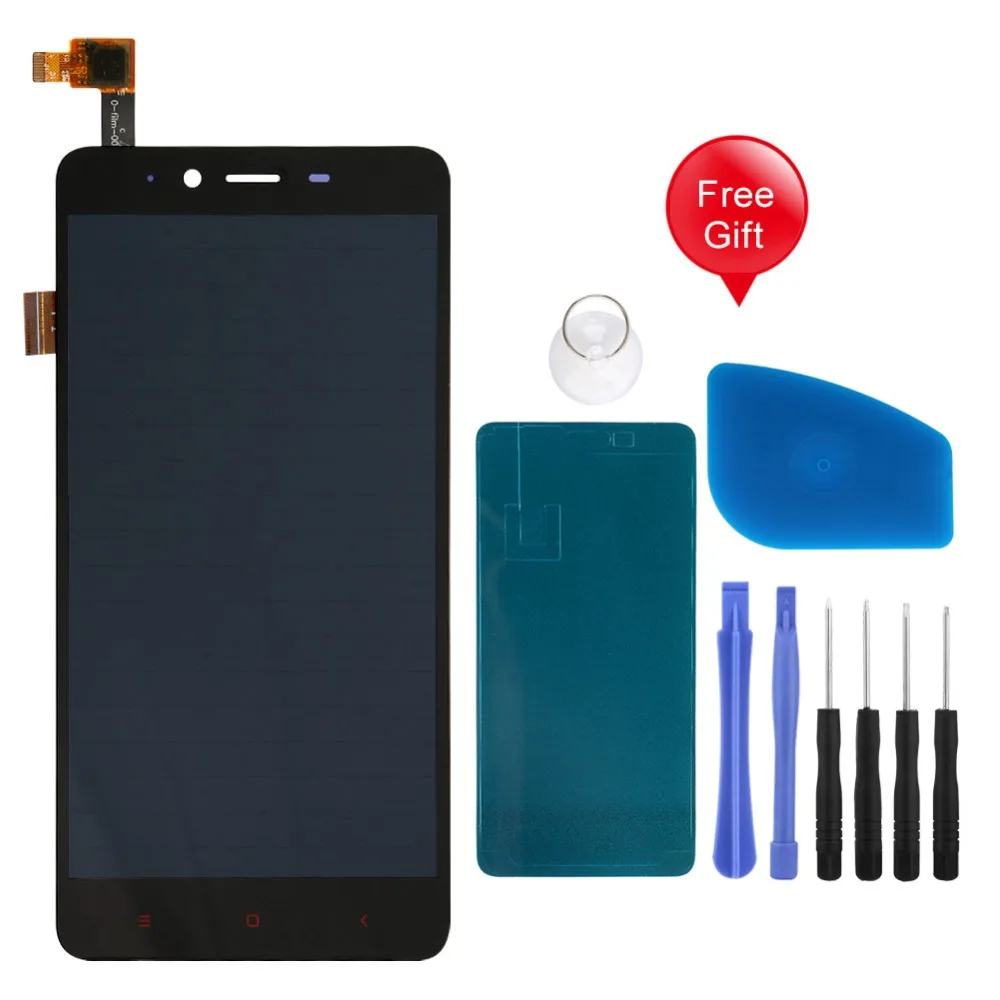 ЖК дисплей для Xiaomi Redmi Note 2 с сенсорным экраном дигитайзер сборка Замена Hongmi