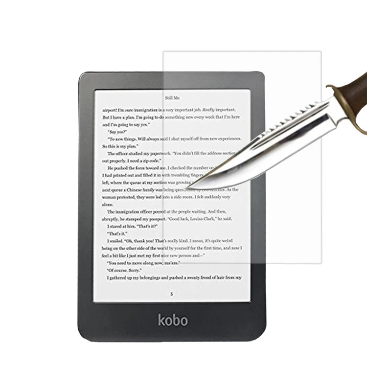 2PCS glass screen protector for kobo clara hd 2018 6'' ereader screen protective film
2PCS glass screen protector for kobo clara hd 2018 6'' ereader screen protective film