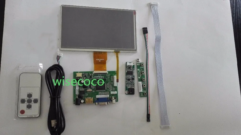 7inch 1024*600 LCD Panel Digital LCD Screen Touch screen Drive Board(+VGA+2AV) for Raspberry PI
7inch 1024*600 LCD Panel Digital LCD Screen Touch screen Drive Board(+VGA+2AV) for Raspberry PI