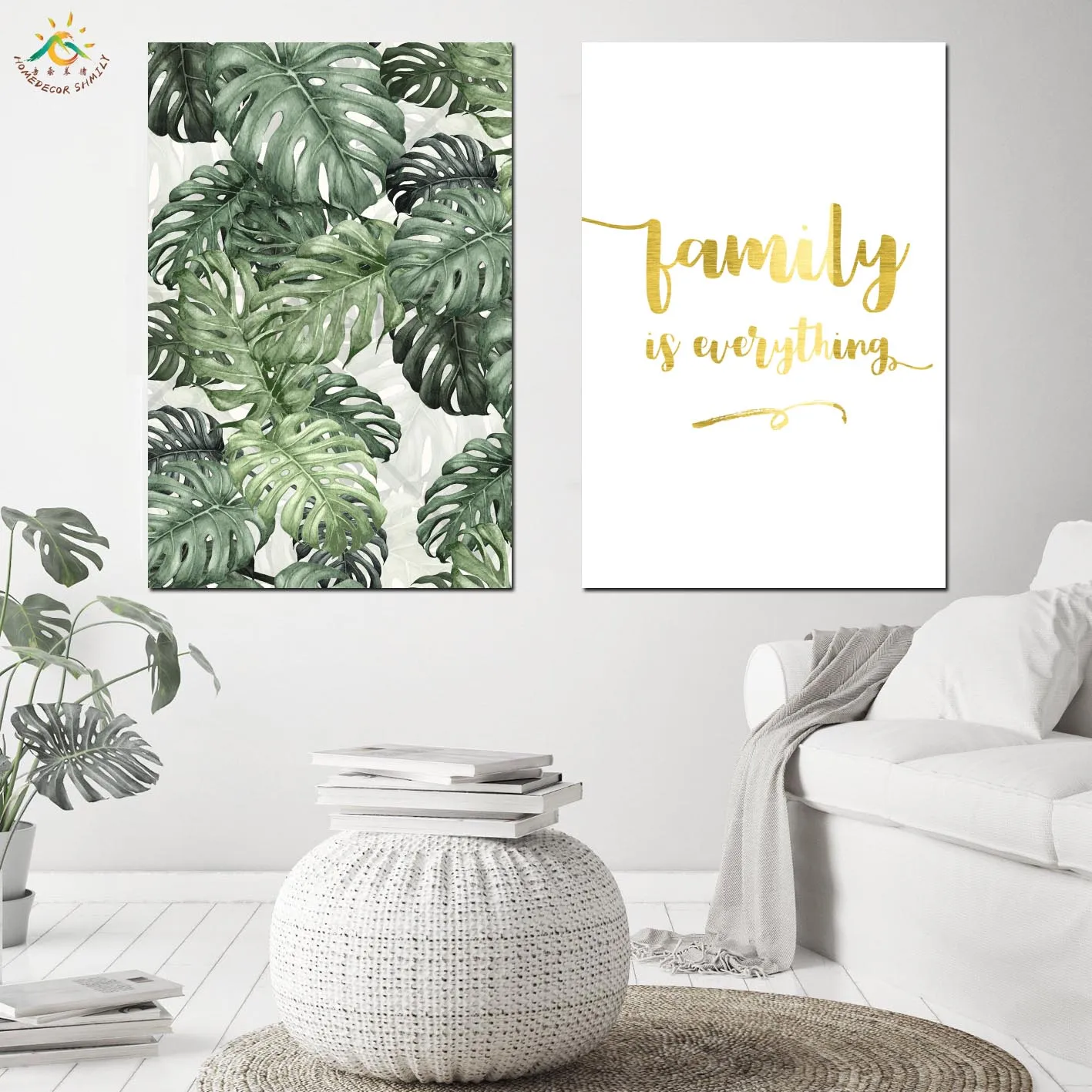Nordic Canvas Painting Modern Prints Plant Leaf Art Nordic Posters Prints Green Art Framed Poster Wall Pictures for Living Room
Nordic Canvas Painting Modern Prints Plant Leaf Art Nordic Posters Prints Green Art Framed Poster Wall Pictures for Living Room