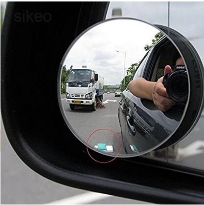 sikeo 2016 Newest 2 Pcs/Lot 360 Degree Car Wide Angle Round Convex Blind Spot mirror Universal Car Rearview Mirrors
sikeo 2016 Newest 2 Pcs/Lot 360 Degree Car Wide Angle Round Convex Blind Spot mirror Universal Car Rearview Mirrors