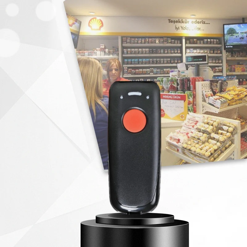 Newly Pocket Wireless Bluetooth Barcode Scanner Laser Portable Reader Red Light CCD Bar Code Scanner for IOS Android Windows
Newly Pocket Wireless Bluetooth Barcode Scanner Laser Portable Reader Red Light CCD Bar Code Scanner for IOS Android Windows