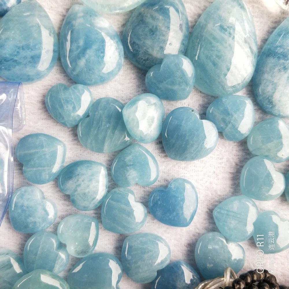 Natural Aquamarines Crystal Heart Shape Specimen Crystals Heart-shaped StonesAnd Minerals Healing
Natural Aquamarines Crystal Heart Shape Specimen Crystals Heart-shaped StonesAnd Minerals Healing