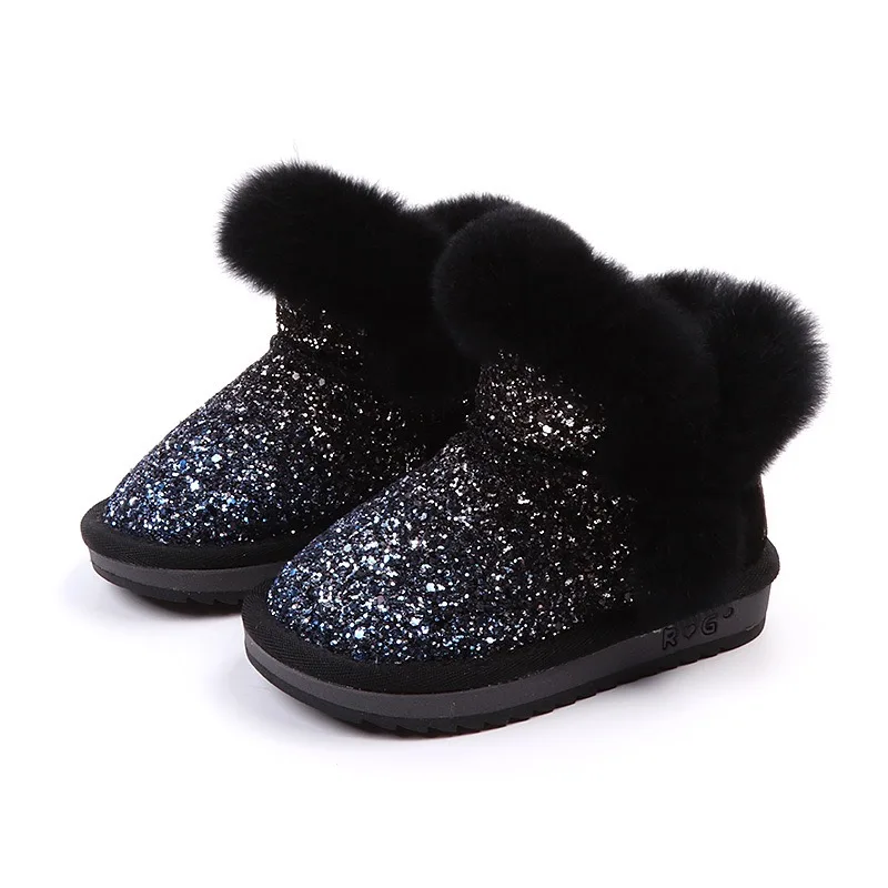 2019 Children Winter Boots For soft bottom anti slip warm cotton girl's short boots Rabbit's hair Fashion Shoe
2019 Children Winter Boots For soft bottom anti slip warm cotton girl's short boots Rabbit's hair Fashion Shoe
