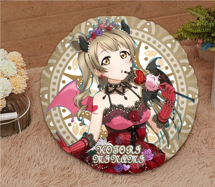 Oct. New Home Textile Love Live Anime Minami Kotori 15.7 Inches Micro-suede Fabric Round Soft Pillow Mother's Day Gift #41172
Oct. New Home Textile Love Live Anime Minami Kotori 15.7 Inches Micro-suede Fabric Round Soft Pillow Mother's Day Gift #41172