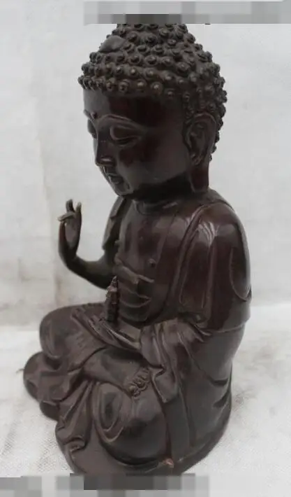 Free shipping S03124 9"Tibet Buddhism Bronze pagodaSakyamuni Shakyamuni Amitabha Buddha Statue
Free shipping S03124 9"Tibet Buddhism Bronze pagodaSakyamuni Shakyamuni Amitabha Buddha Statue
