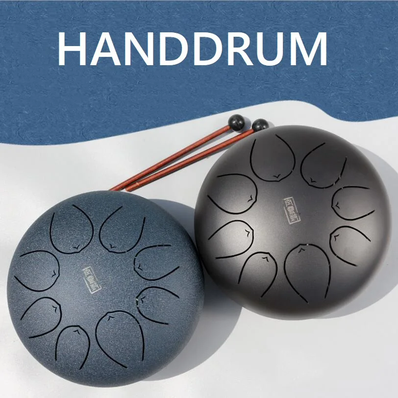 HandPan alloy metal hand-held drum 8inch metal drum Children's Enlightenment Music Instrument 8 inch tone C steel tongue drum
HandPan alloy metal hand-held drum 8inch metal drum Children's Enlightenment Music Instrument 8 inch tone C steel tongue drum