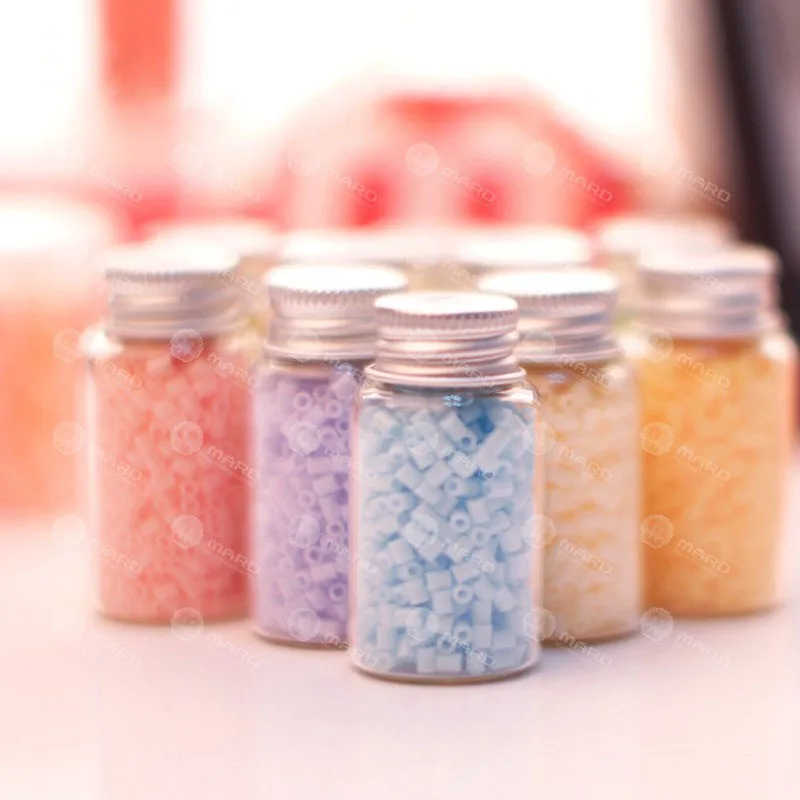 550pcs bottle 2.6MM mini hama beads Iron bead variety of colors foodgrade Perlen perler fuse beads Kids Education Diy Toy
550pcs bottle 2.6MM mini hama beads Iron bead variety of colors foodgrade Perlen perler fuse beads Kids Education Diy Toy