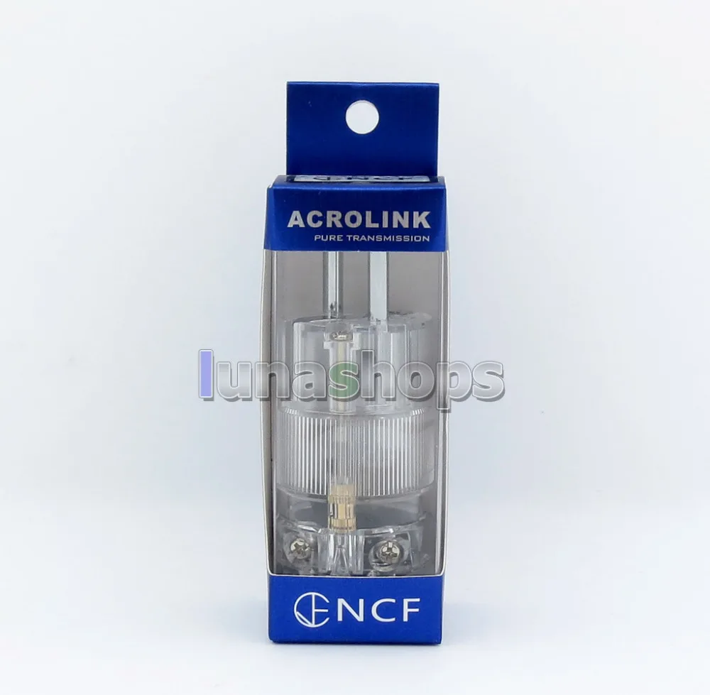 Acrolink EU fp-e25(R) Pure Transmission NCF Rhodium plated Power DIY Custom Male Adapter Plug LN005762
Acrolink EU fp-e25(R) Pure Transmission NCF Rhodium plated Power DIY Custom Male Adapter Plug LN005762
