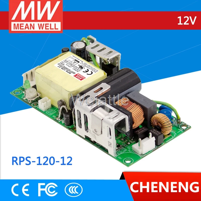 MEAN WELL original RPS-120-12 12V 10A meanwell RPS-120 12V 120W, зеленый медицинский тип с одним выходом
MEAN WELL original RPS-120-12 12V 10A meanwell RPS-120 12V 120W, зеленый медицинский тип с одним выходом
