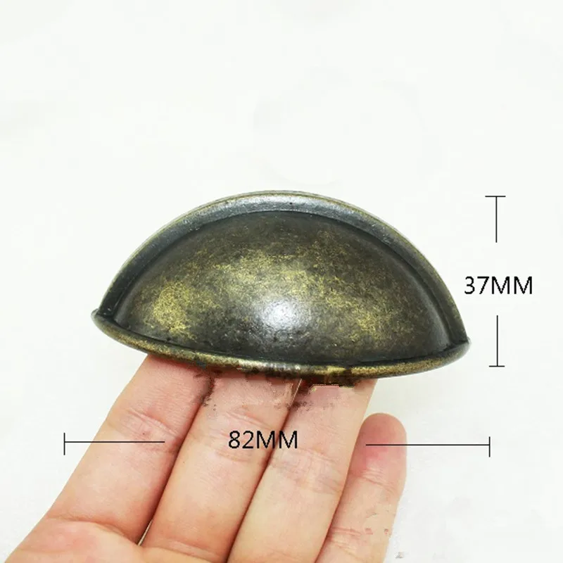 82*37mm Alloy Handle Kitchen Drawer Cabinet Door Handle Furniture Knobs Cupboard Antique Hardware Shell Pull Handles,1PC
82*37mm Alloy Handle Kitchen Drawer Cabinet Door Handle Furniture Knobs Cupboard Antique Hardware Shell Pull Handles,1PC
