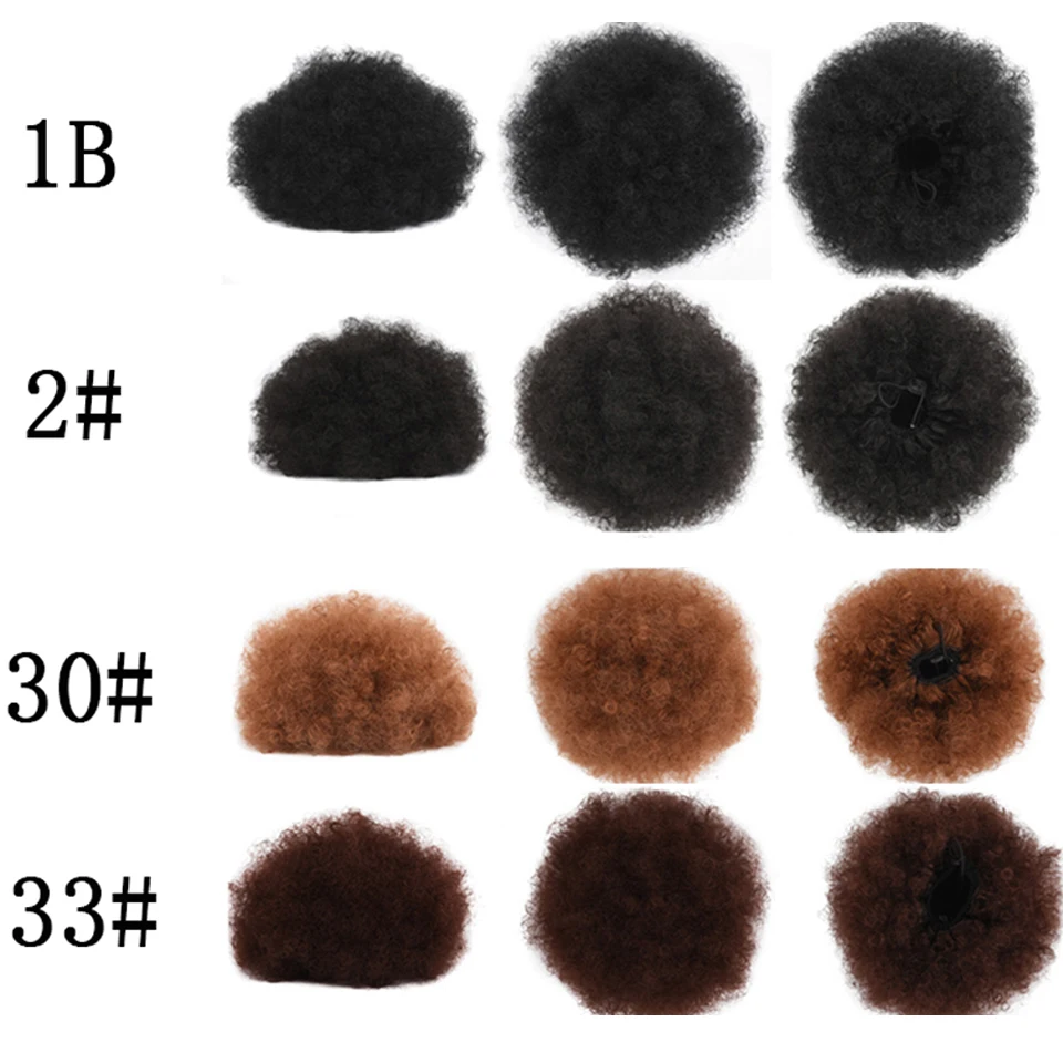 6inch Short Afro Puff Synthetic Hair Bun Chignon Hairpiece For Women Drawstring Ponytail Kinky Curly Updo Clip Hair Extensions
6inch Short Afro Puff Synthetic Hair Bun Chignon Hairpiece For Women Drawstring Ponytail Kinky Curly Updo Clip Hair Extensions
