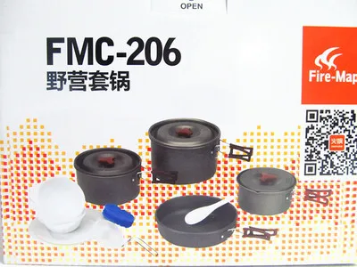 Fire Maple Camping Cookware 4-5 Persons Pot Sets (Frying Pan/Cauldron/Medium Pot/Pannikin) Camping Cooking Kit Picnic FMC-206
Fire Maple Camping Cookware 4-5 Persons Pot Sets (Frying Pan/Cauldron/Medium Pot/Pannikin) Camping Cooking Kit Picnic FMC-206