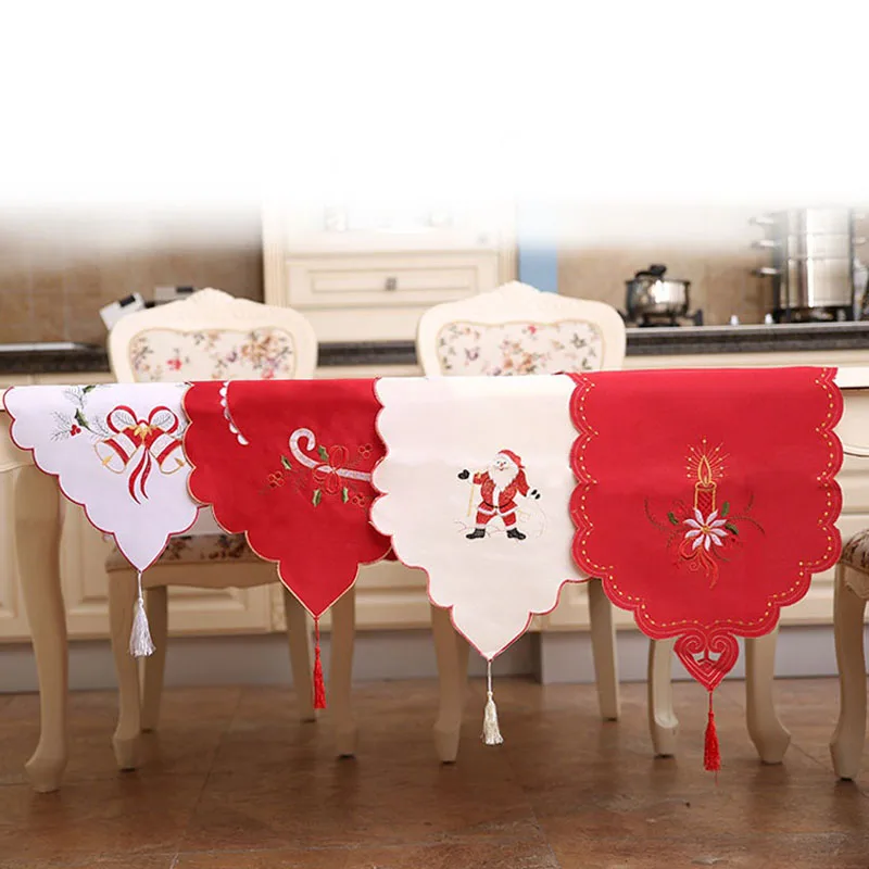 20pcs Satin Table Runner for Christmas Wedding Holiday Decor Favor Elegant Tablecloth 40*170cm Xmas Dinner Decoration ZA5152
20pcs Satin Table Runner for Christmas Wedding Holiday Decor Favor Elegant Tablecloth 40*170cm Xmas Dinner Decoration ZA5152