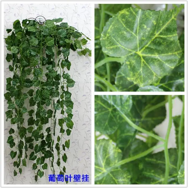 Atificial rattan wall evergreen ivy vines ceiling decorated with plastic flowers , wholesale grape leaves
Atificial rattan wall evergreen ivy vines ceiling decorated with plastic flowers , wholesale grape leaves