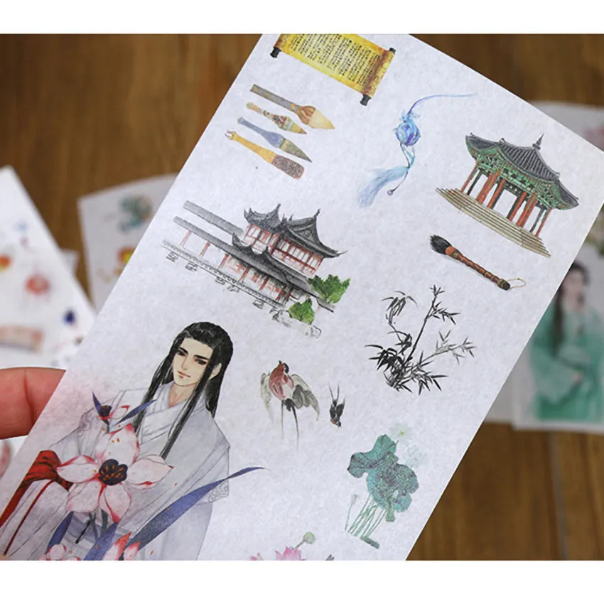 6 листов костюма персонажа Эстетическая наклейка s для скрапбукинга пуля журнал клейкая Наклейка Набор молочных этикеток фото Ablums 309 
6 листов костюма персонажа Эстетическая наклейка s для скрапбукинга пуля журнал клейкая Наклейка Набор молочных этикеток фото Ablums 309