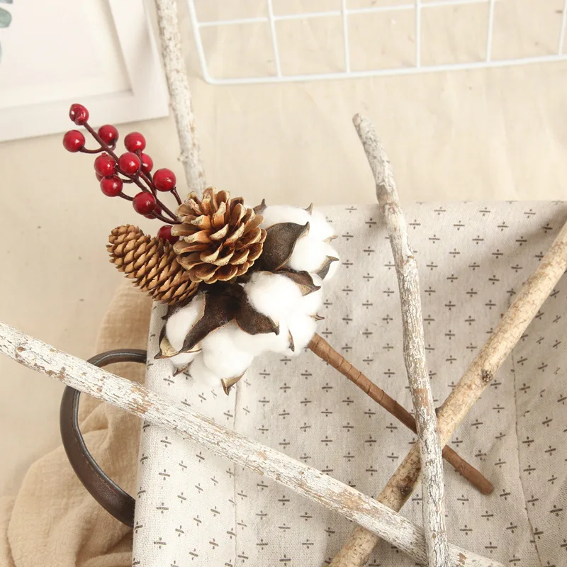 artificial 5Heads cotton Branch Flowers Natural for Home Wedding Decoration wall Fake Flowers Artificial Plants Flowers Branch
artificial 5Heads cotton Branch Flowers Natural for Home Wedding Decoration wall Fake Flowers Artificial Plants Flowers Branch