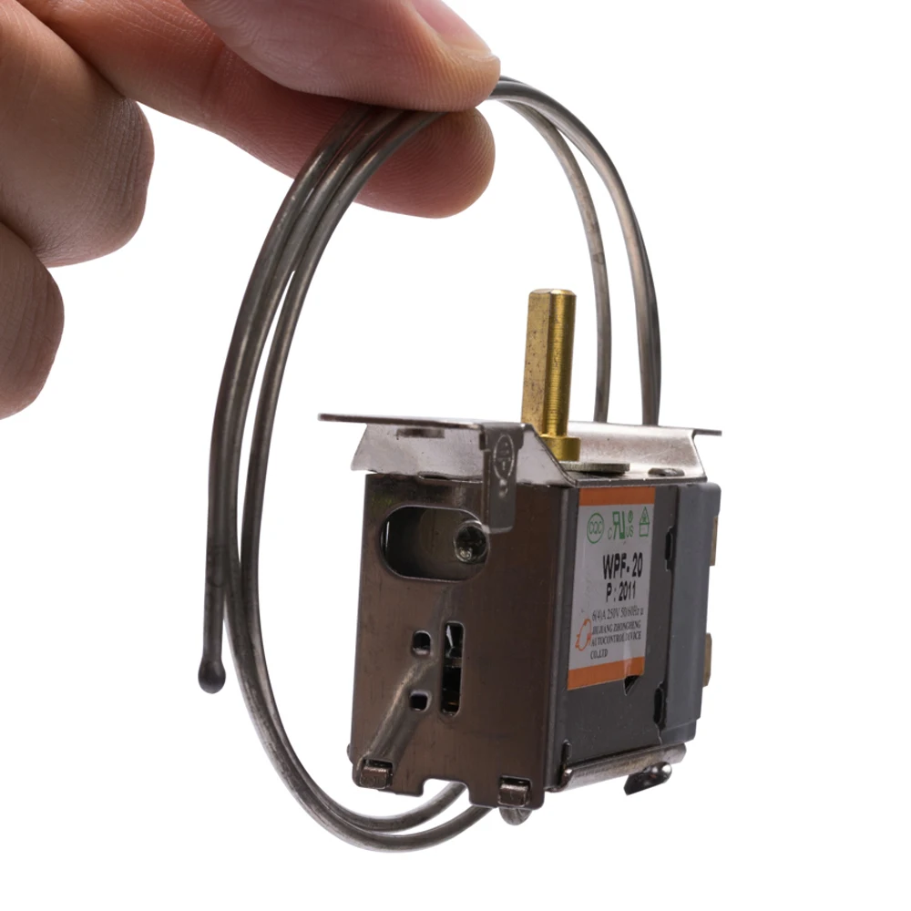 2 pins universal refrigerator thermostat 2 feet 68mm mechanical temperature control switch freezer fridge replacement parts
2 pins universal refrigerator thermostat 2 feet 68mm mechanical temperature control switch freezer fridge replacement parts