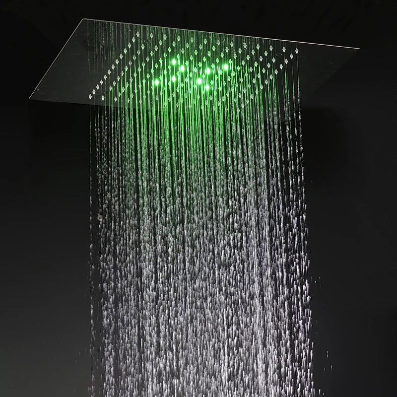 Large Rainfall LED Shower Faucets Embedded Ceiling Water Showerhead 304 Stainless Steel Hotel Shower Bath Products
Large Rainfall LED Shower Faucets Embedded Ceiling Water Showerhead 304 Stainless Steel Hotel Shower Bath Products
