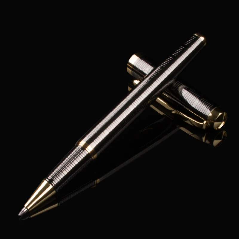 DIKA WEN Black gray Business Metal Roller ball Pen 0.5mm Nib Gold Clip rollerball Pen office School Supplies
DIKA WEN Black gray Business Metal Roller ball Pen 0.5mm Nib Gold Clip rollerball Pen office School Supplies