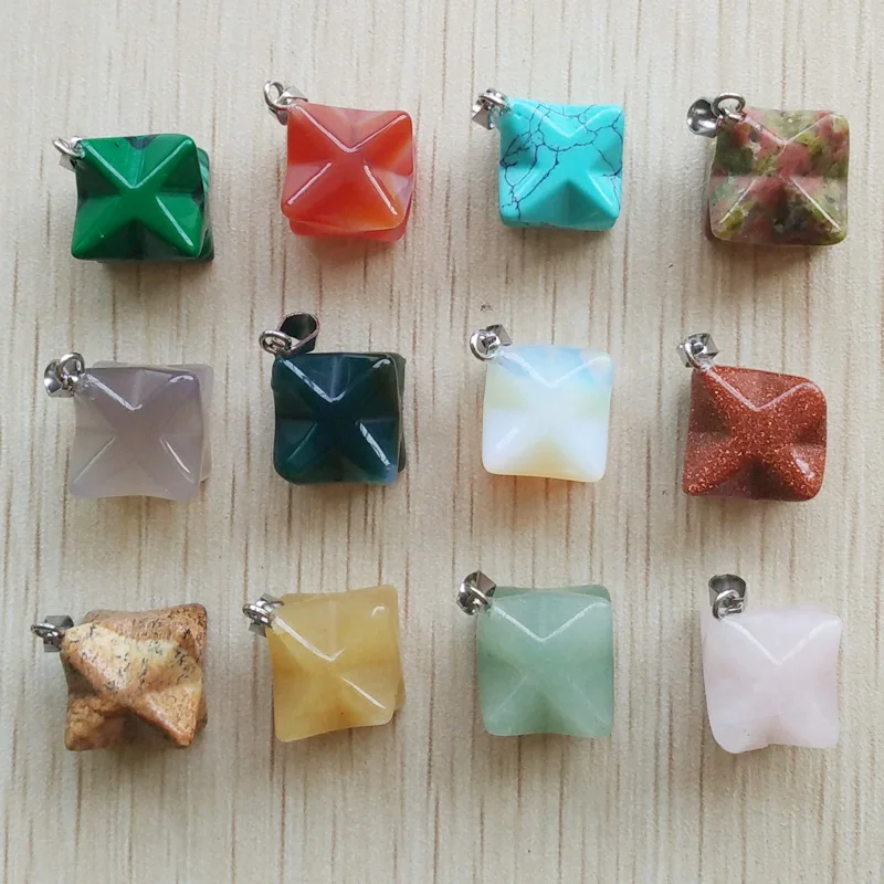 2017 new fashion assorted natural stone mixed Octagonal polygon charms Pendants for jewelry making 12pcs/lot wholesale free
2017 new fashion assorted natural stone mixed Octagonal polygon charms Pendants for jewelry making 12pcs/lot wholesale free