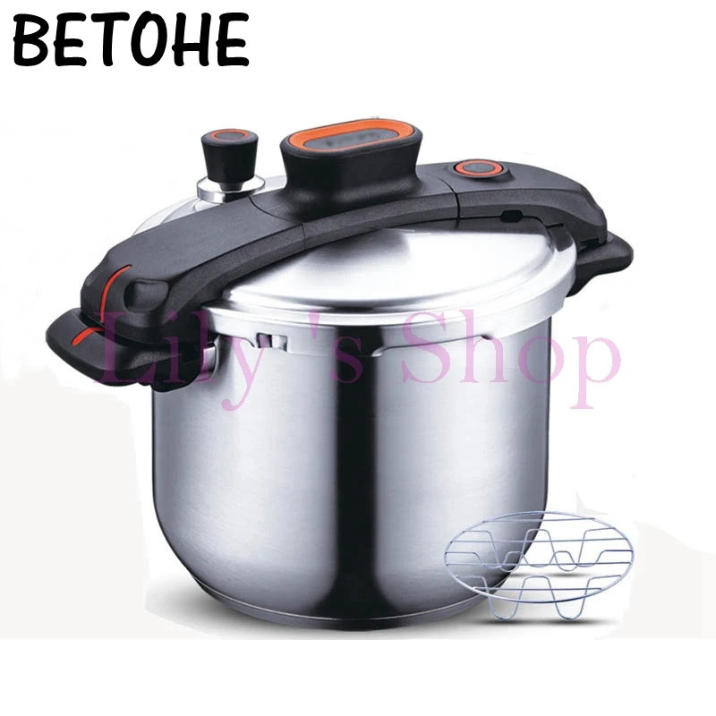 Скороварка BETOHE 304 из нержавеющей стали газовая плита 6 л универсальная на